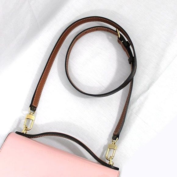 Louis Vuitton Monogram Patent Leather Cherry Wood BB Rose Ballerine Shoulder Bag - Picture 6 of 16